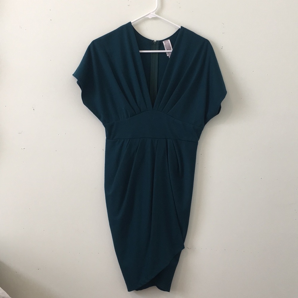 Teal dress